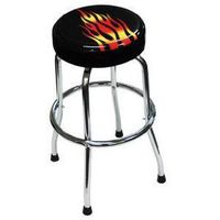 Shop Stool Flames